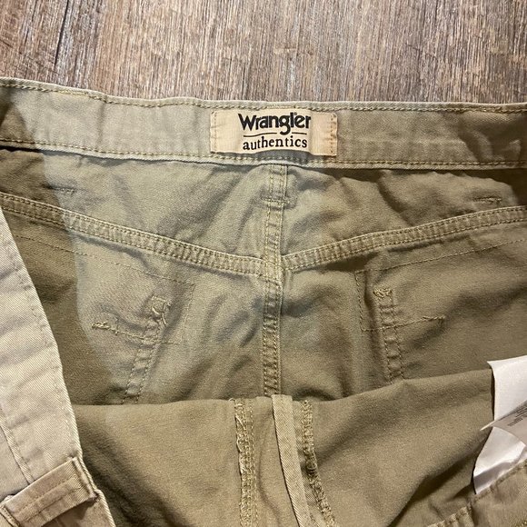 Wrangler Pants Wrangler Mens Khaki Cargo Pants Poshmark